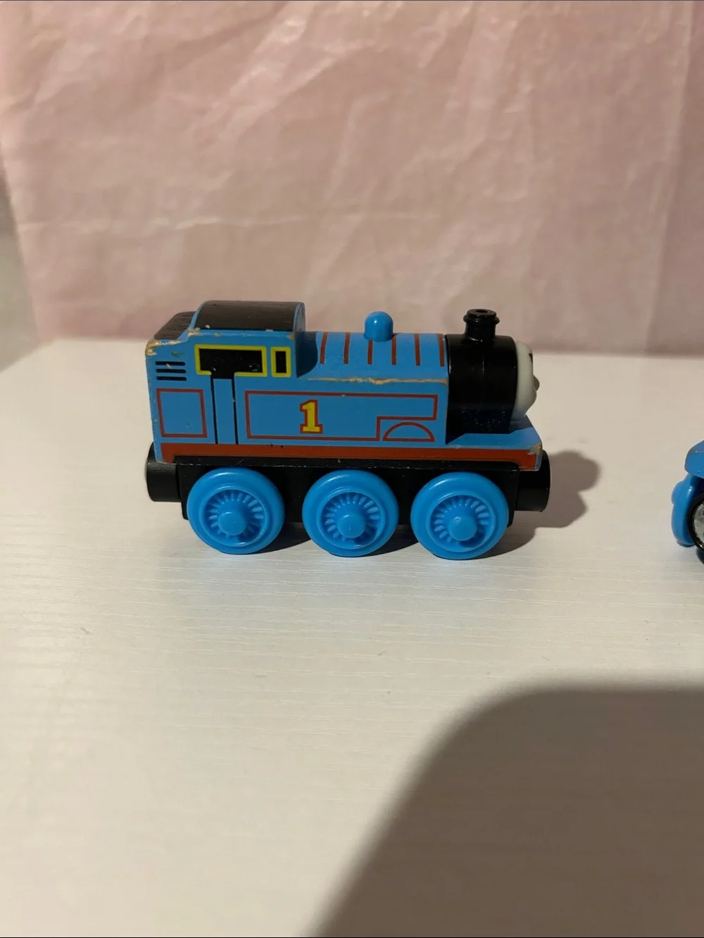 Thomas & Friends Blue Wooden Train Trio with Tender